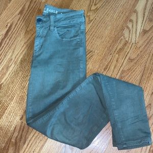 American eagle new green Jegging